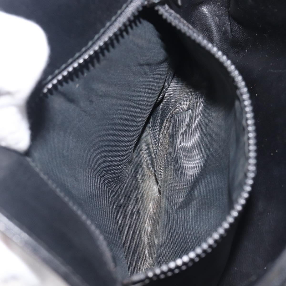 Gucci Shoulder Leather, Black, Leather, Shoulder Bag