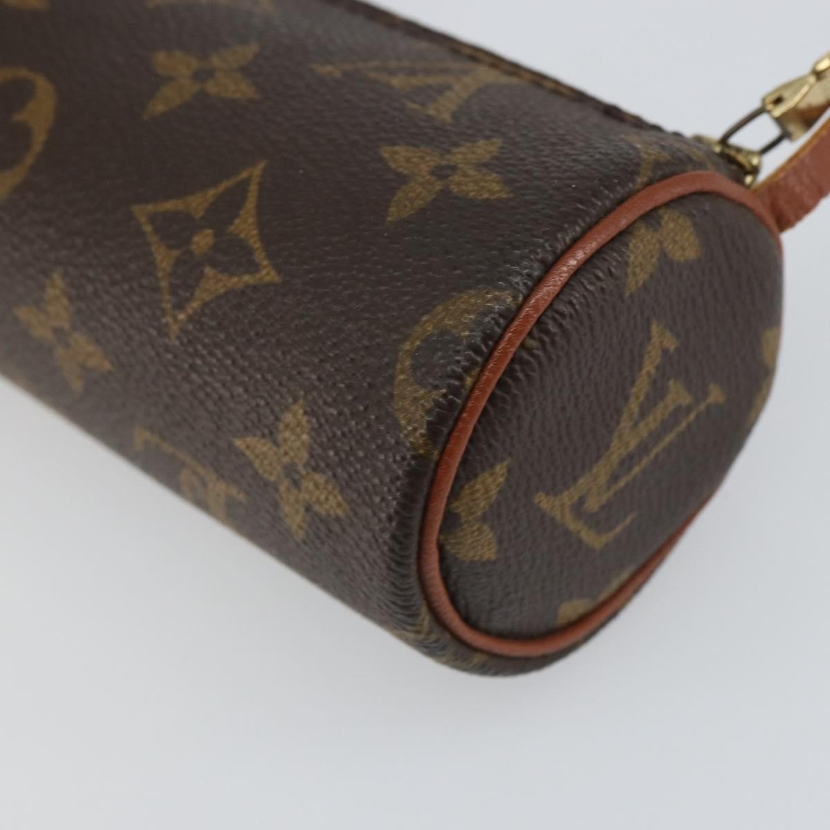 Louis Vuitton Papillon Pochette Monogram Canvas, Brown, Canvas, Clutch