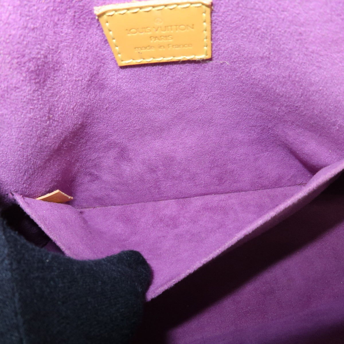 Louis Vuitton Jasmin Epi Leather, Yellow, Leather, Handbag