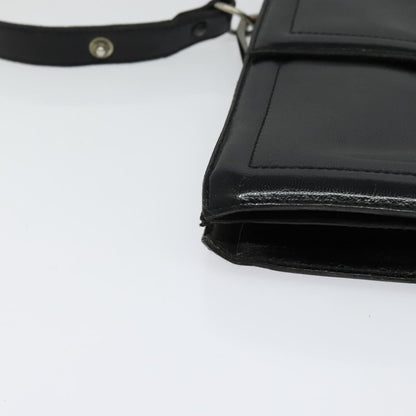 Saint Laurent Vintage Shoulder bag leather, Black, Leather, Shoulder Bag