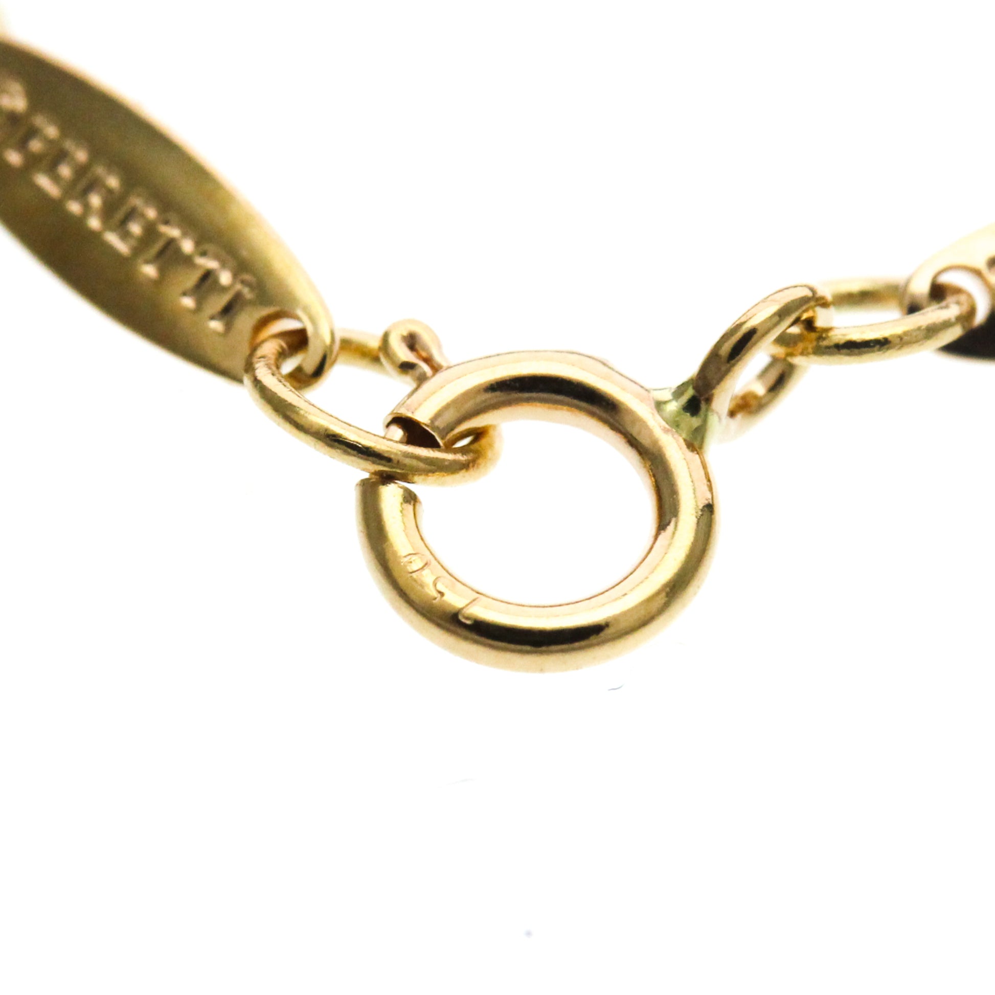 Tiffany & Co. Elsa Peretti Diamonds By The Yard 18K Pink Gold with Diamond, Gold, Pink Gold, Necklace