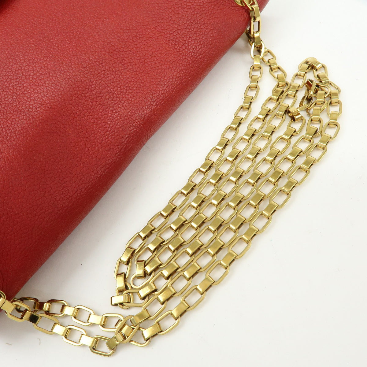 Louis Vuitton Pallas Chain Monogram Canvas and Calfskin, Brown, Canvas, Shoulder Bag