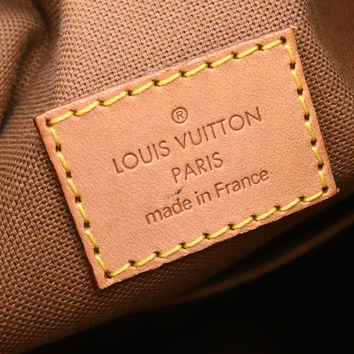 Louis Vuitton Odeon Monogram Canvas, Brown, Canvas, Handbag