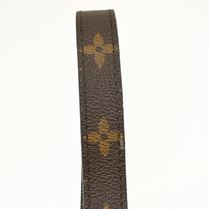 Louis Vuitton Pallas Monogram Canvas with Leather, Brown, Canvas, Tote Bag