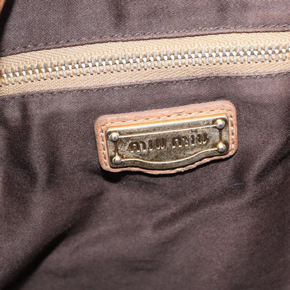 Miu Miu Coffer Convertible Hobo Matelasse Leather, Brown, Leather, Shoulder Bag