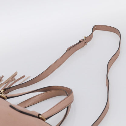 Gucci Soho Convertible Soft Top Handle Leather, Pink, Leather, Handbag