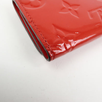 Louis Vuitton Multiclés 4 Cuir verni, Red, Patent Leather, Wallet