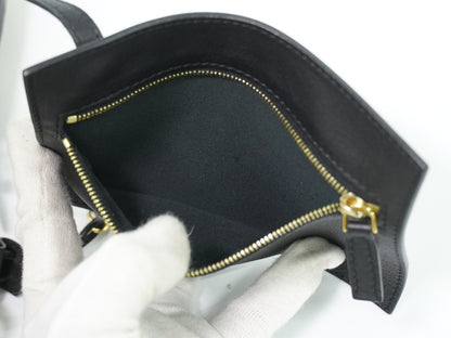Fendi B. Fab Convertible Tote Grommet Embellished Raffia, Beige, Leather, Handbag