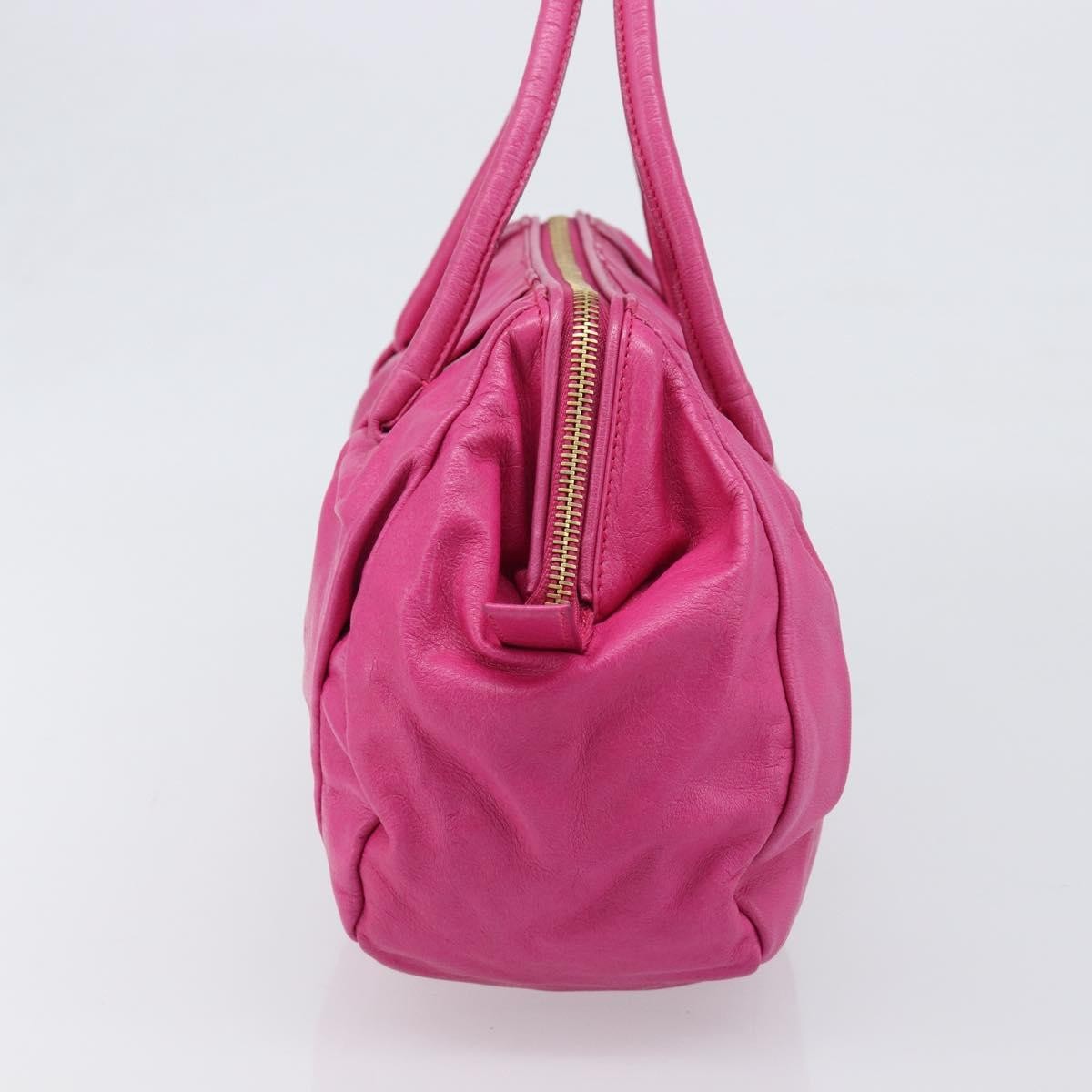 Miu Miu Shoulder Leather, Pink, Leather, Shoulder Bag