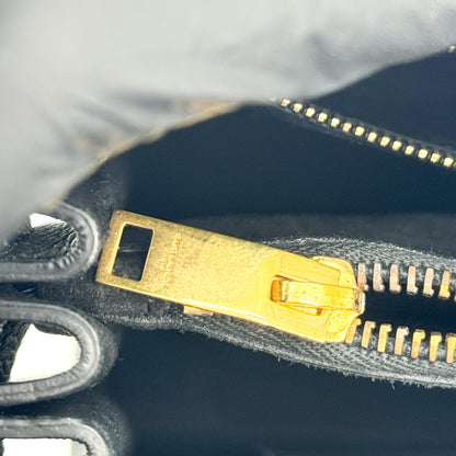 Saint Laurent Sac de Jour Leather, Navy, Leather, Handbag