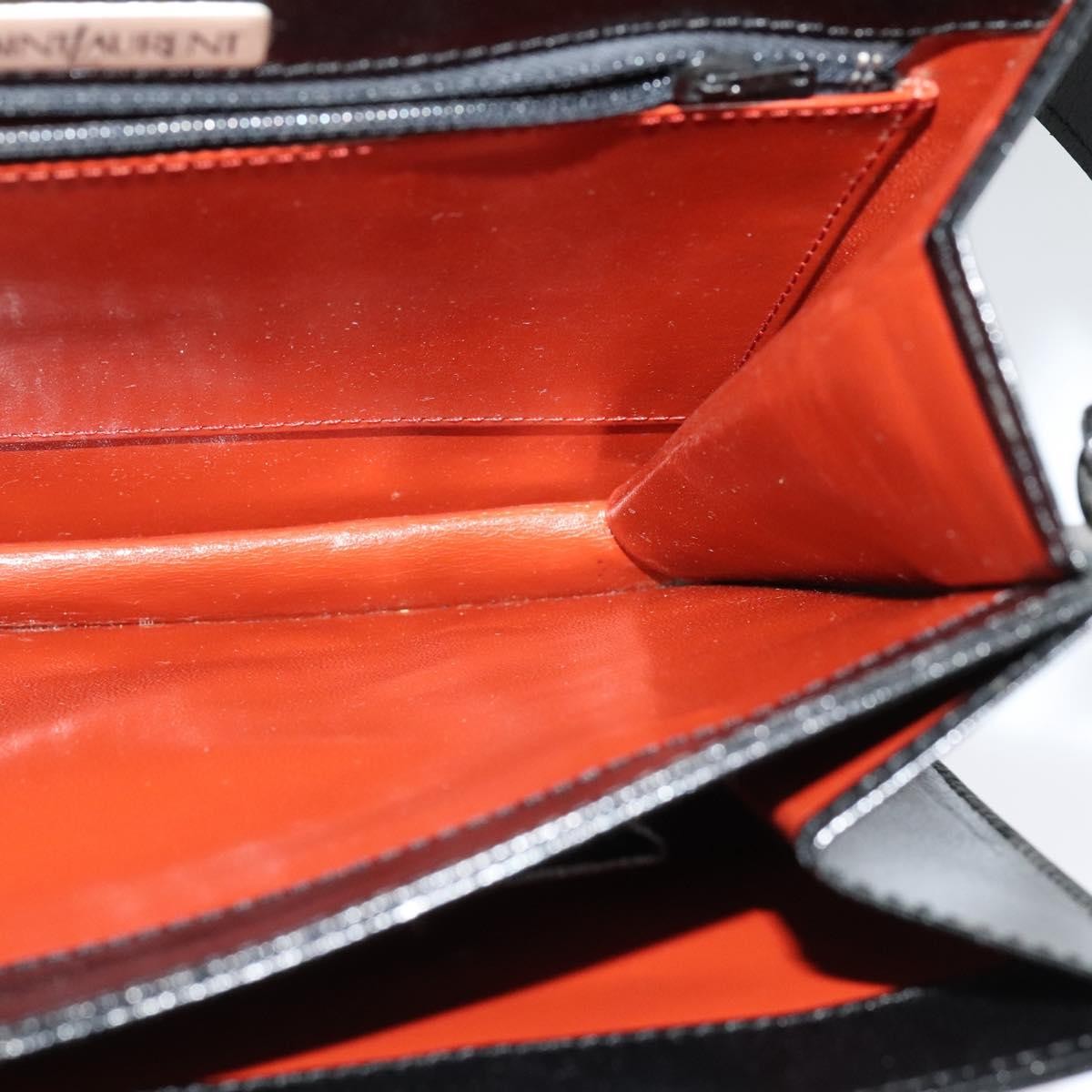 Saint Laurent Vintage Shoulder bag leather, Black, Leather, Shoulder Bag