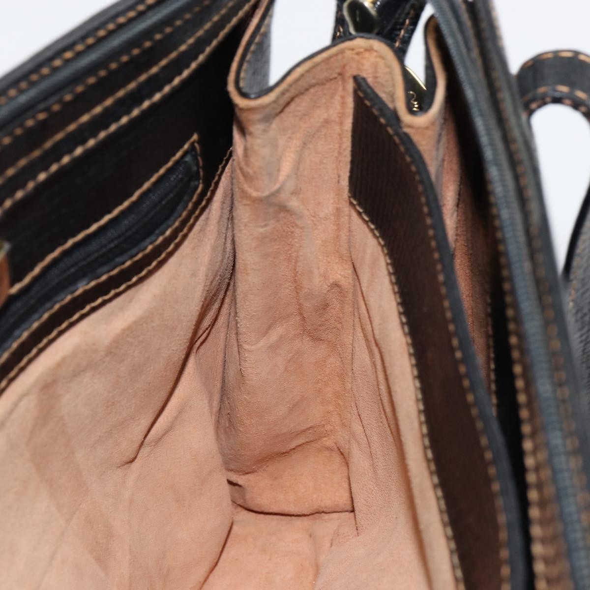 Loewe Tote Leather, Black, Leather, Tote Bag