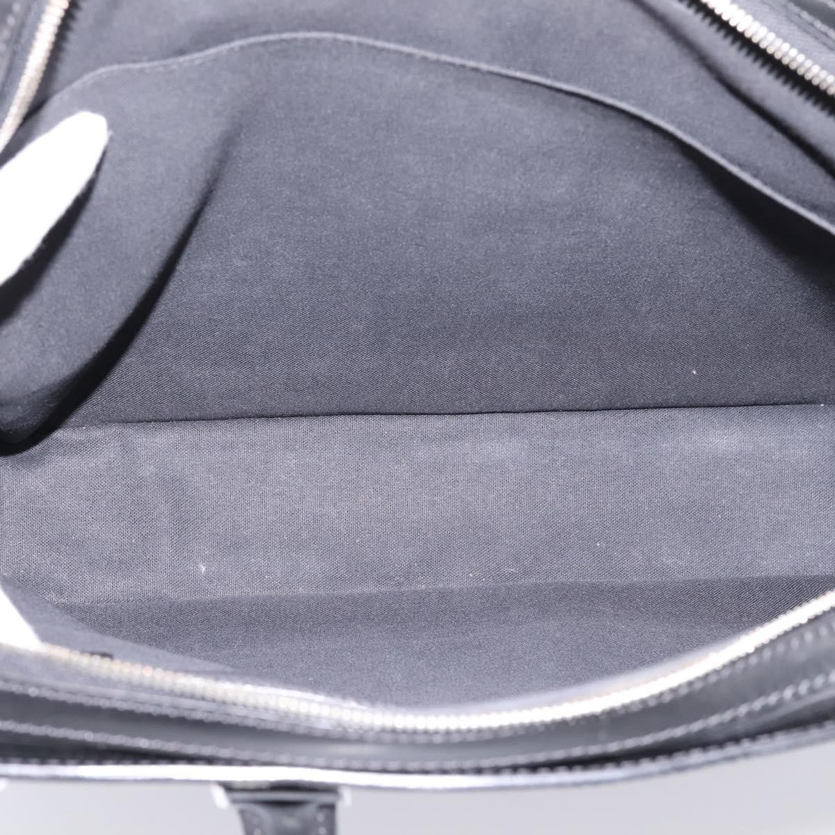Louis Vuitton Bassano Epi Leather, Black, Leather, Briefcase