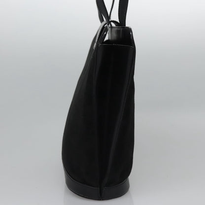 Celine Vintage Suede, Black, Suede, Shoulder Bag