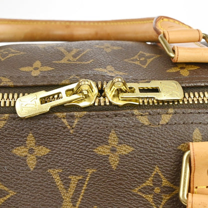 Louis Vuitton Keepall Monogram Canvas, Brown, Canvas, Travel Bag