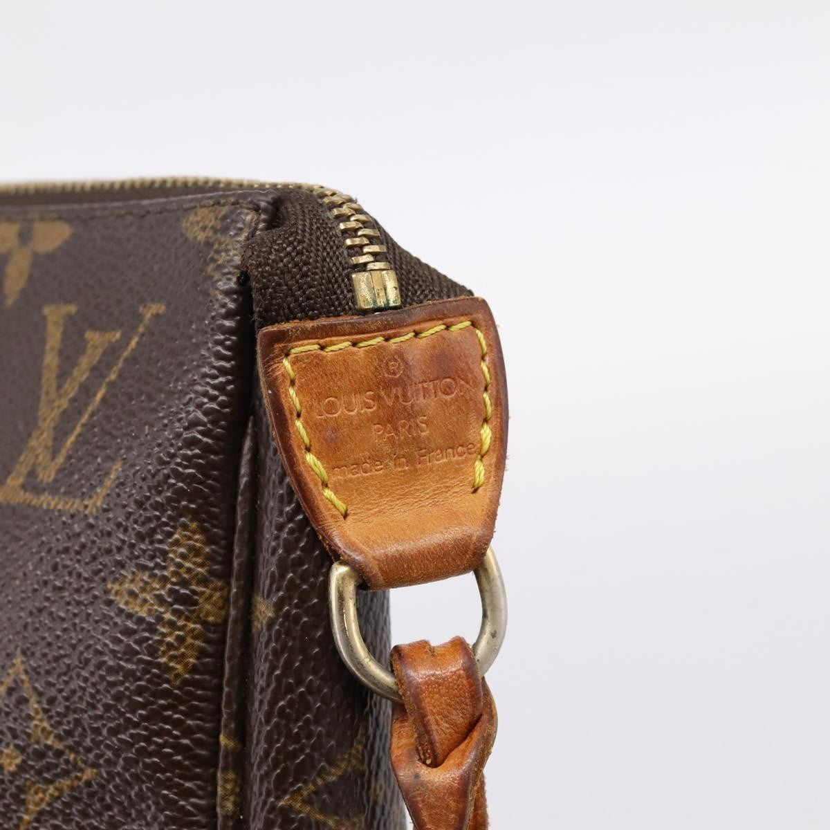 Louis Vuitton Pochette Accessoires NM Monogram Canvas, Brown, Canvas, Clutch