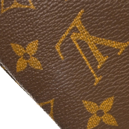 Louis Vuitton Boulogne Monogram, Brown, Canvas, Shoulder Bag