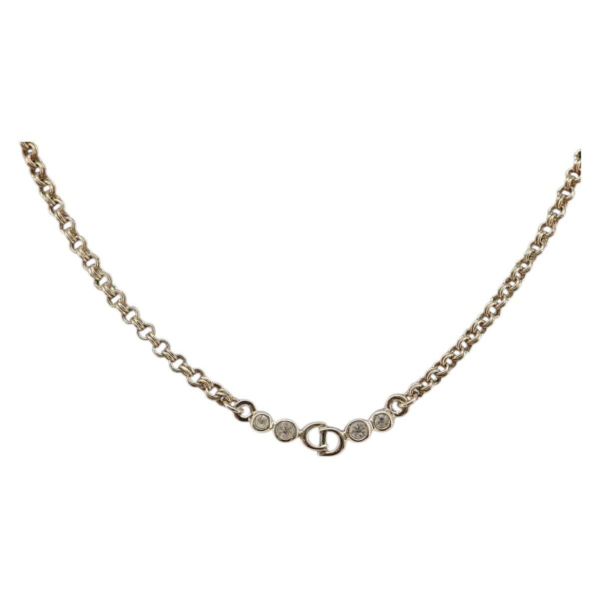 Christian Dior CD Logo Metal, Gold, Metal, Bracelet