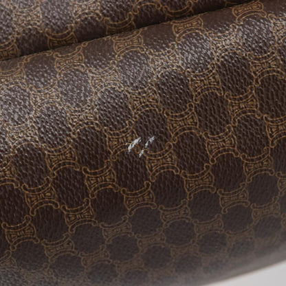 Celine Macadam Canvas and Leather, Brown, Canvas, Tote Bag