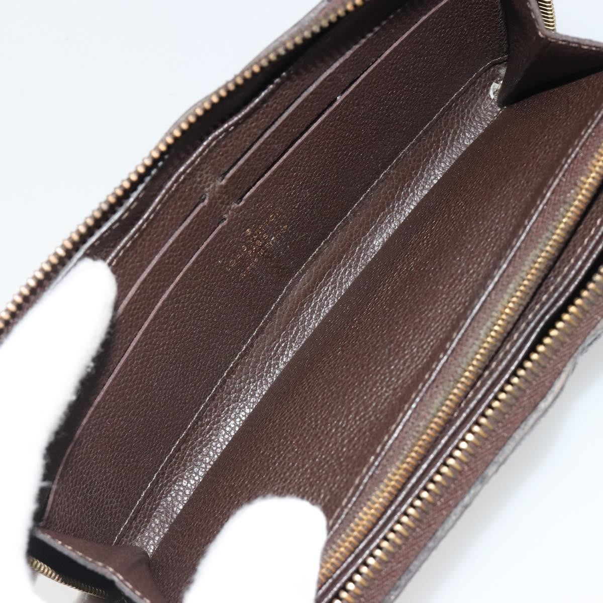 Louis Vuitton Zippy Organizer Monogram Empreinte Leather, Brown, Leather, Wallet