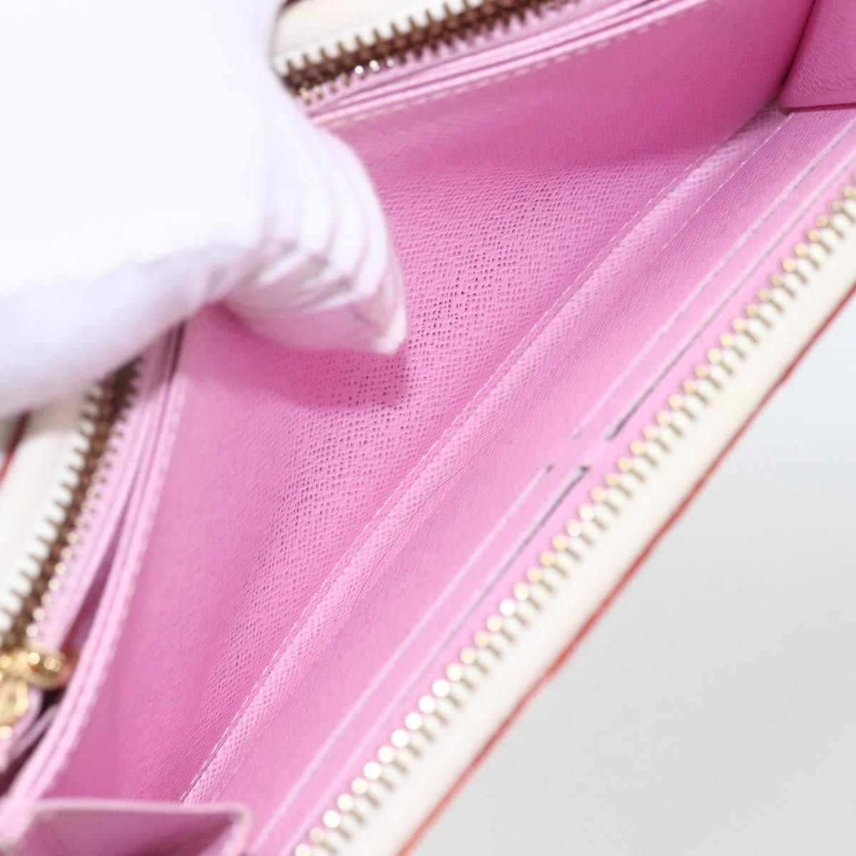 Louis Vuitton Zippy Wallet NM Murakami Multicolor White, Multicolour, Canvas, Wallet