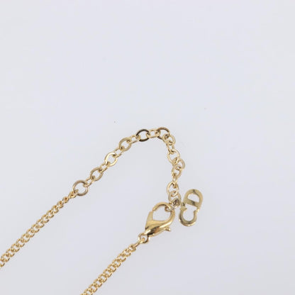 Christian Dior Clair D Lune Pendant Metal with Crystals, Gold, Metal, Necklace