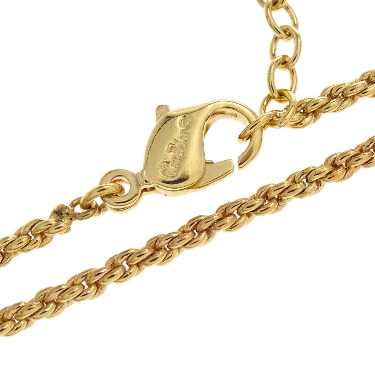 Christian Dior Vintage pendant necklace Metal, Gold, Gold Plated, Necklace