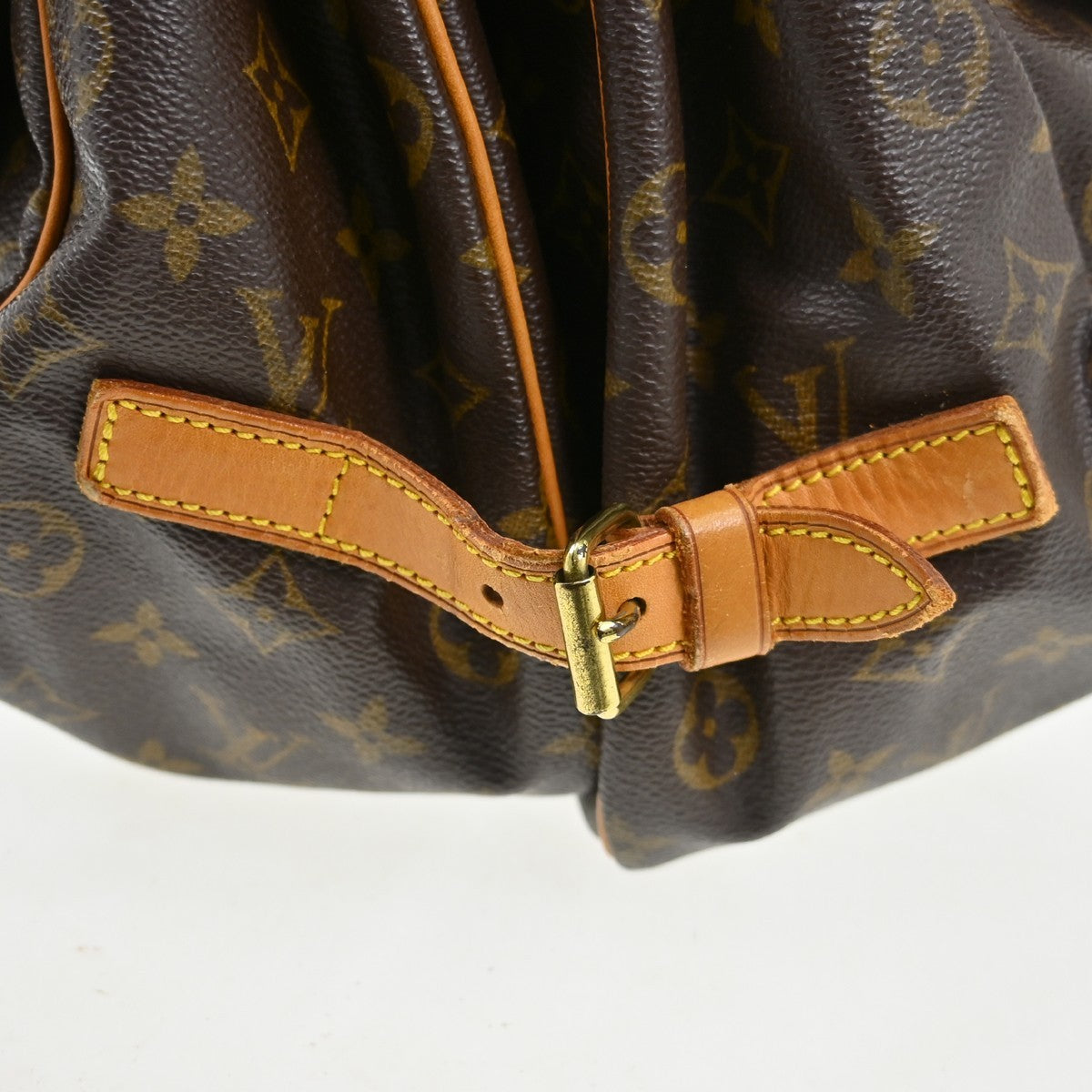 Louis Vuitton Saumur Monogram Canvas, Brown, Canvas, Shoulder Bag