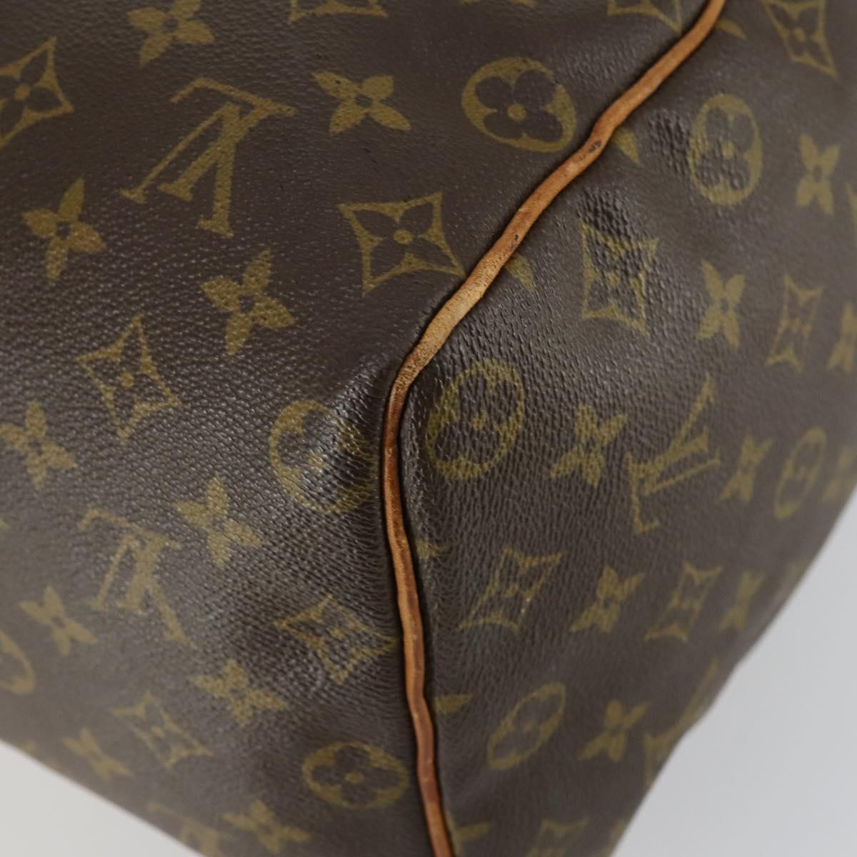 Louis Vuitton Speedy Bandouliere Bag Monogram Canvas, BROWN, CANVAS, Handbag