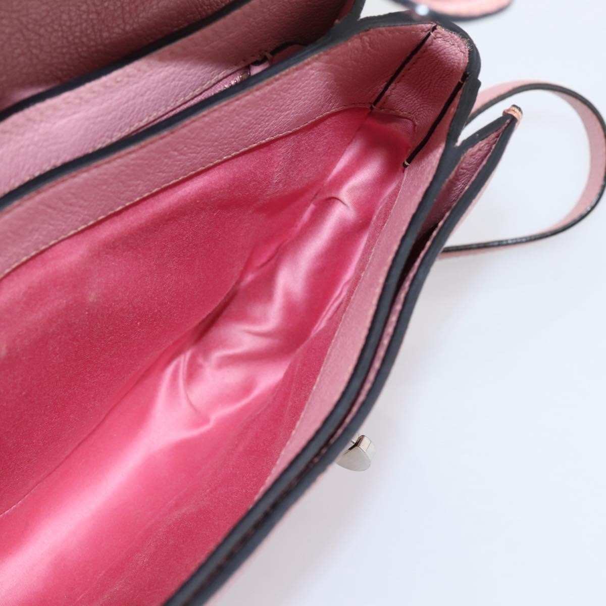 Miu Miu Beau Top Handle Leather, Pink, Leather, Handbag