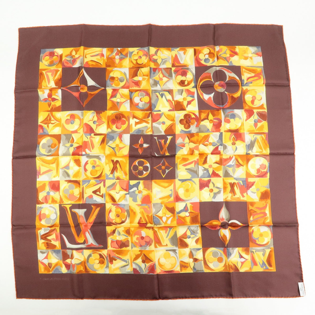 Louis Vuitton Carré Silk, Multicolour, Silk, Scarf