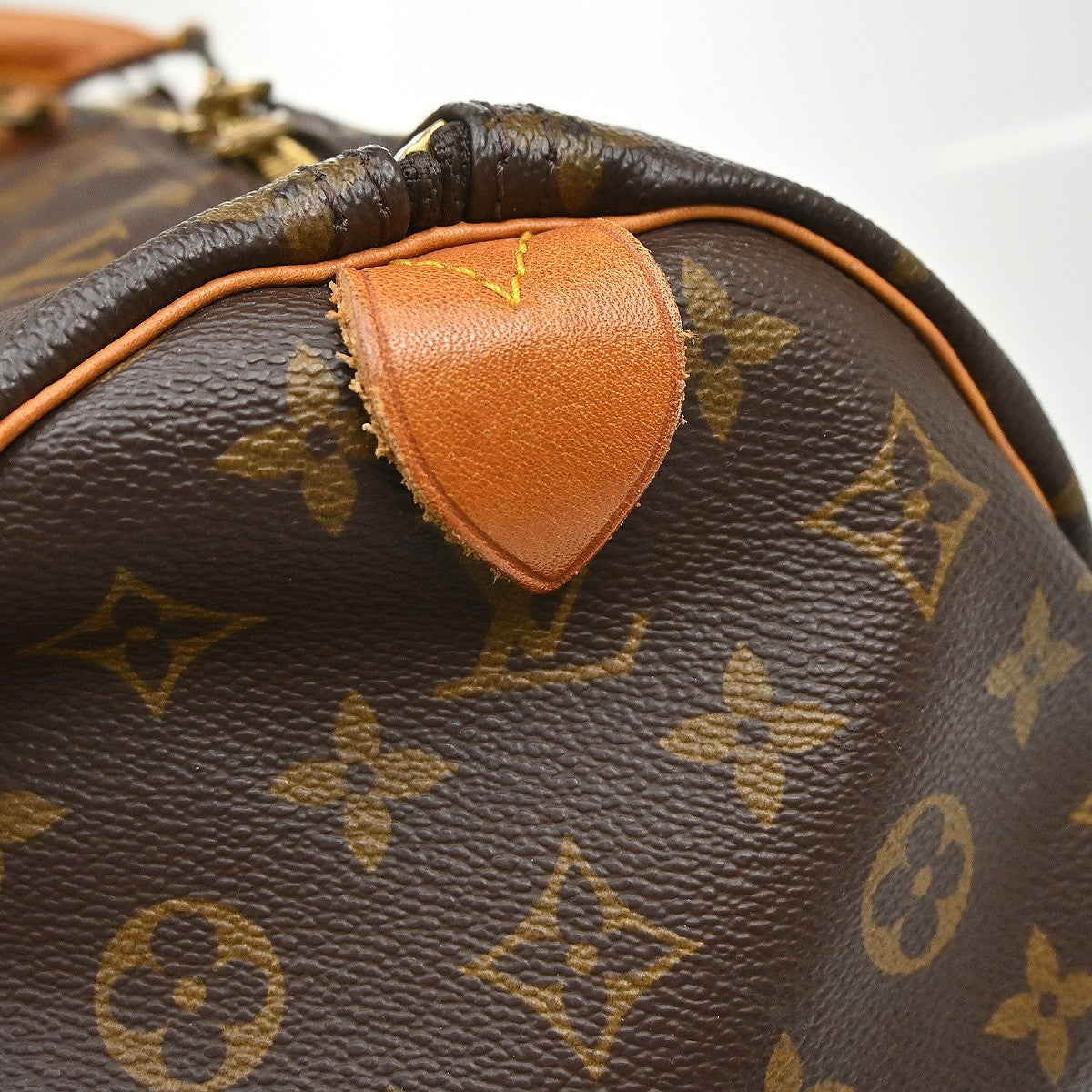 Louis Vuitton Keepall Monogram, Brown, Canvas, Travel Bag