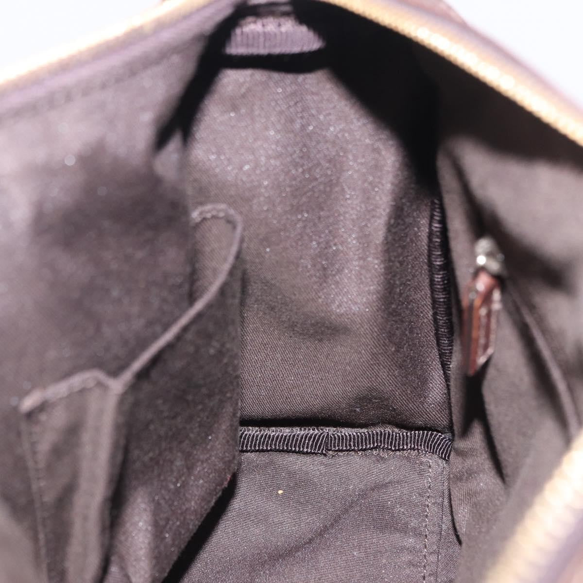 Gucci Abbey Boston Canvas, Beige, Canvas, Shoulder Bag