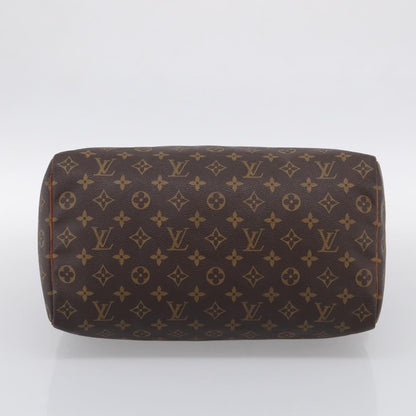 Louis Vuitton Speedy Monogram Canvas, Brown, Canvas, Handbag