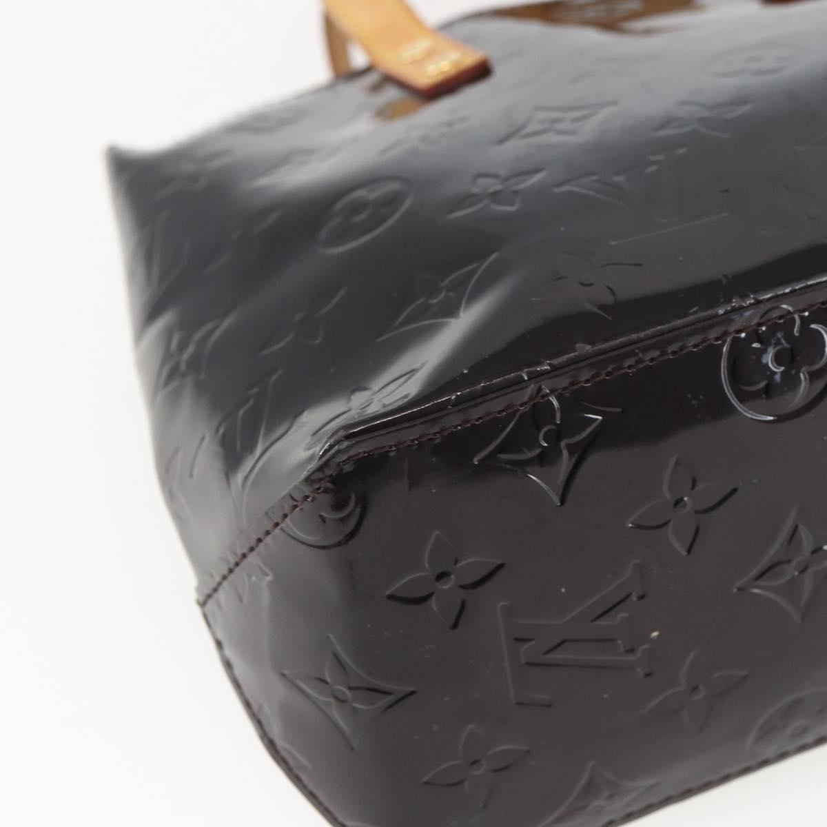 Louis Vuitton Reade Handbag Monogram Vernis, PURPLE, PATENT_LEATHER, Handbag