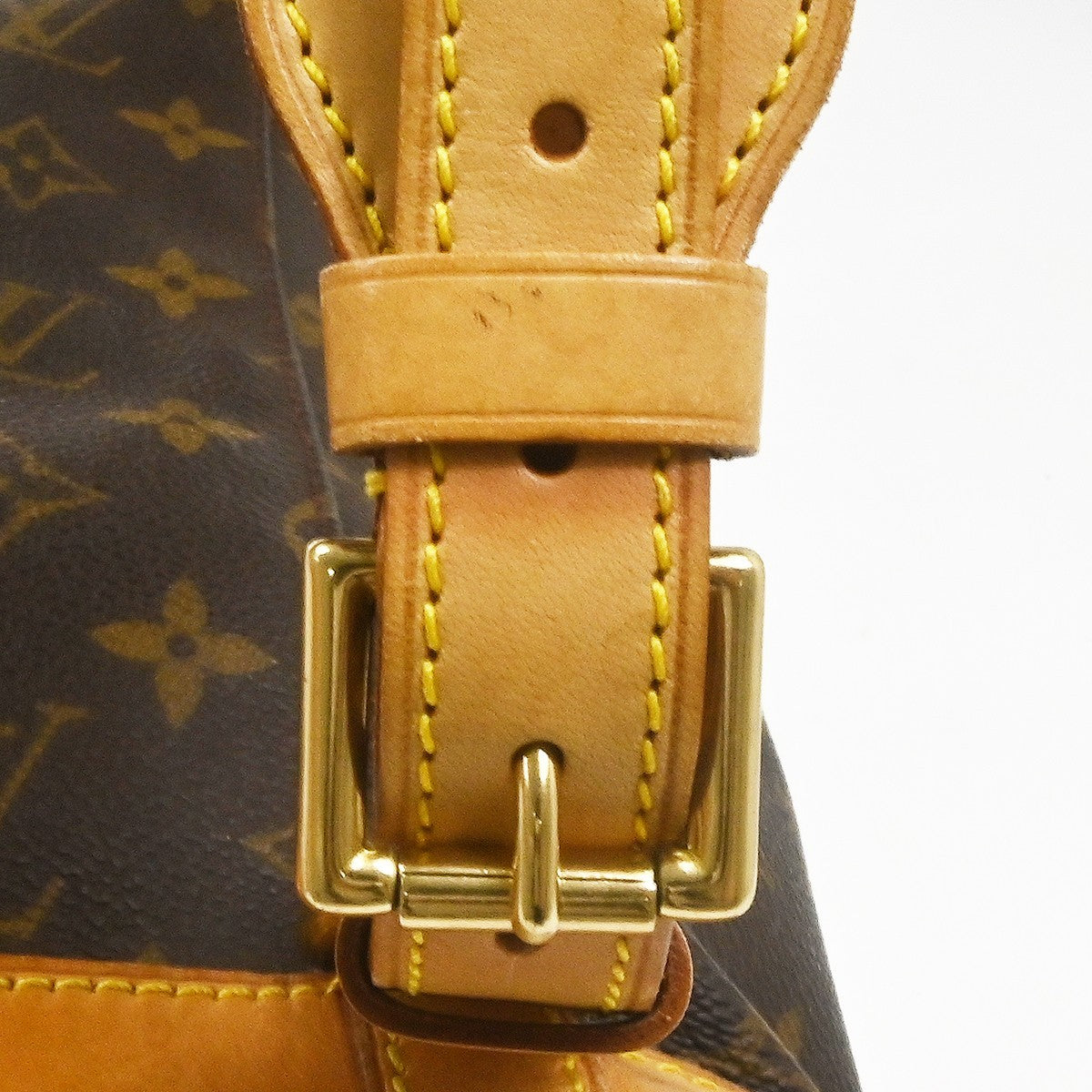 Louis Vuitton Vintage Montsouris Monogram Canvas, Brown, Canvas, Backpack