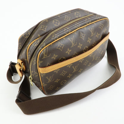 Louis Vuitton Reporter Monogram Canvas, Brown, Canvas, Shoulder Bag