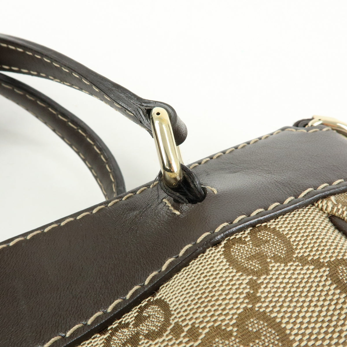 Gucci Mayfair Convertible GG Canvas, Beige, Canvas, Tote Bag
