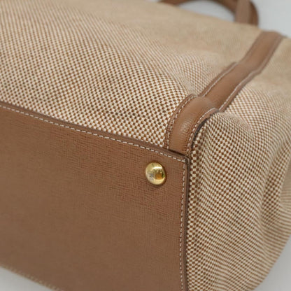 Fendi 2Jours Canvas, Beige, Canvas, Tote Bag