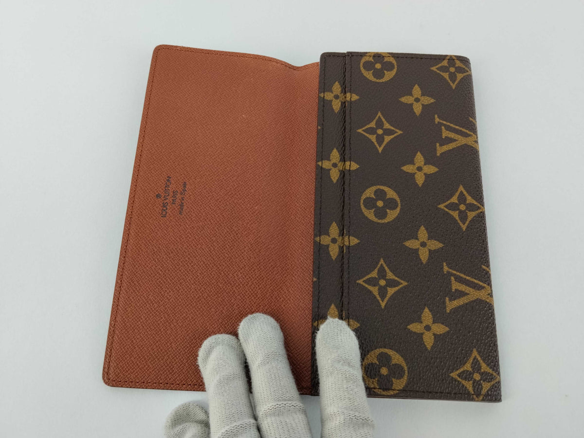 Louis Vuitton Sarah Monogram Canvas, Brown, Canvas, Wallet