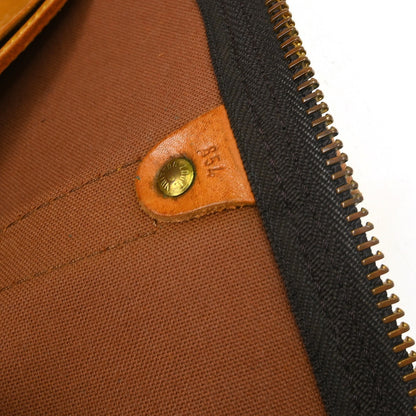 Louis Vuitton Keepall Monogram Canvas, Brown, Canvas, Travel Bag