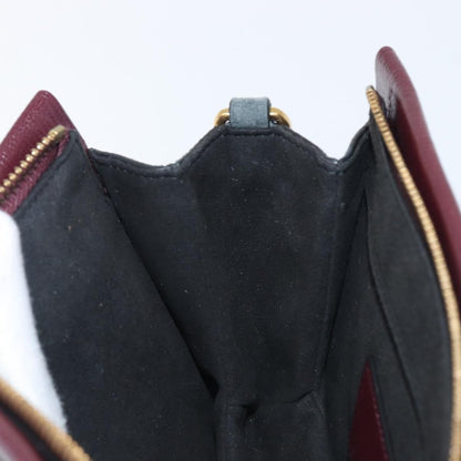 Givenchy Cross 3 Leather, Burgundy, Leather, Crossbody Bag