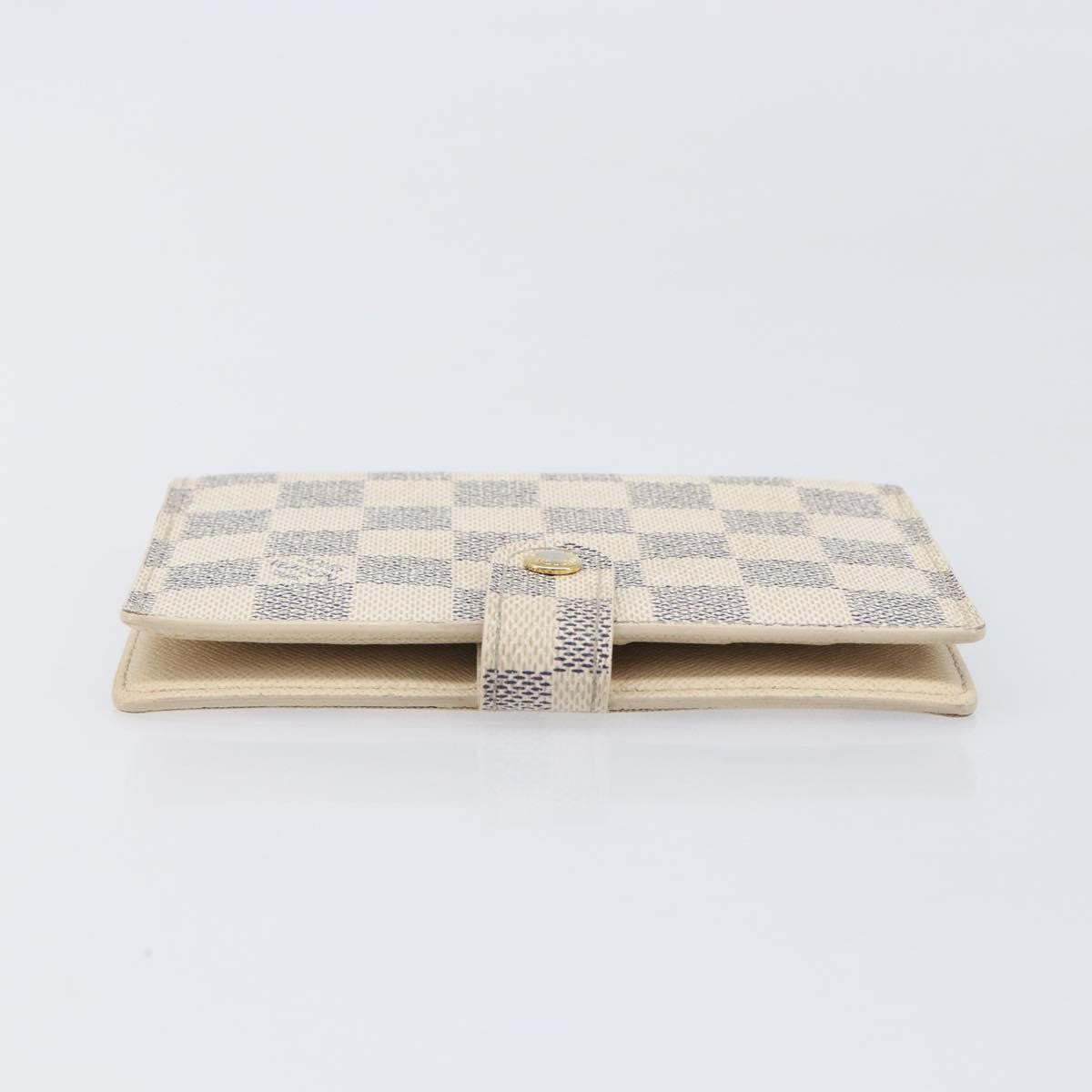 Louis Vuitton Ring Agenda Cover Damier, Beige, Canvas, Briefcase