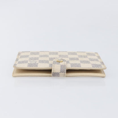 Louis Vuitton Ring Agenda Cover Damier, Beige, Canvas, Briefcase