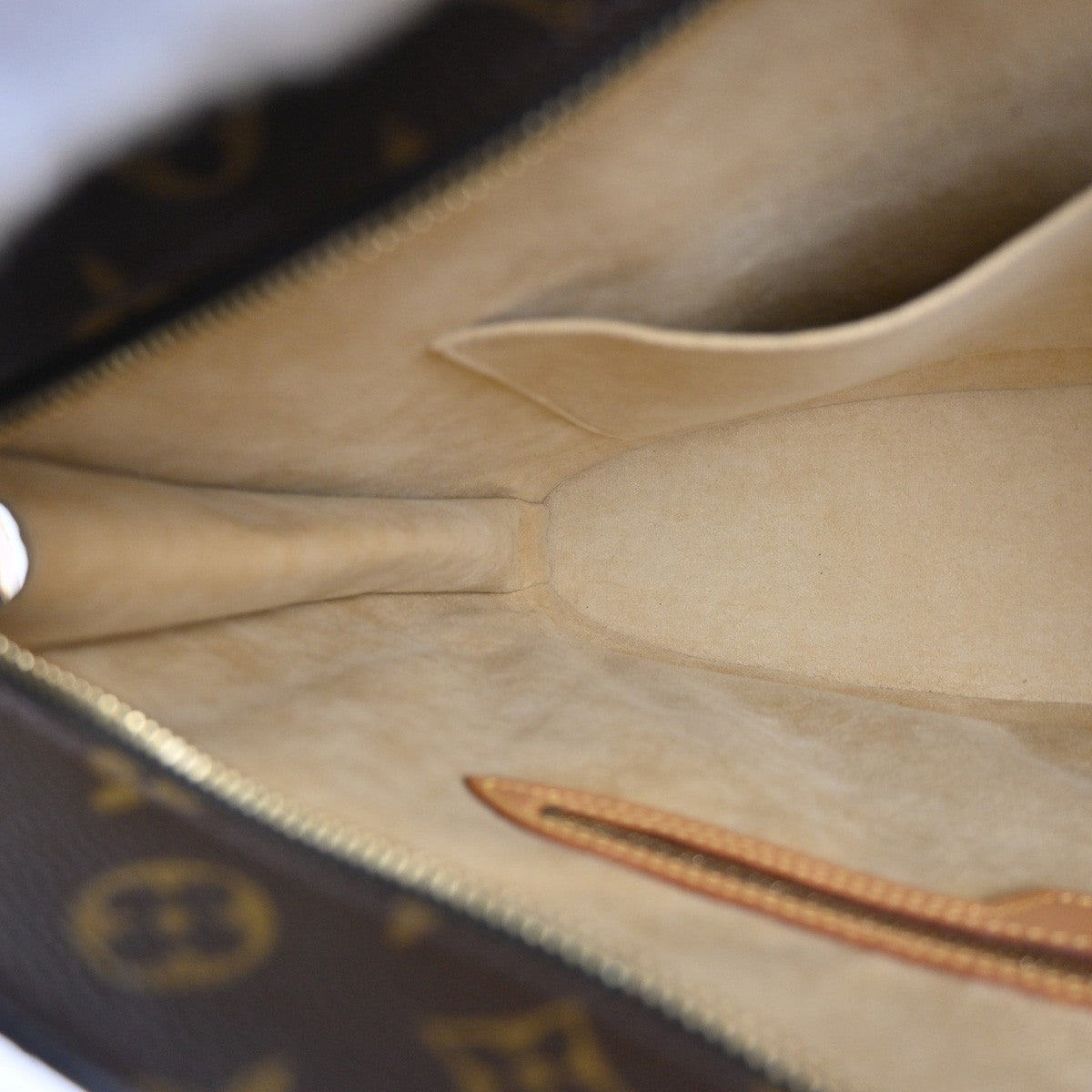 Louis Vuitton Babylone Monogram, Brown, Canvas, Tote Bag
