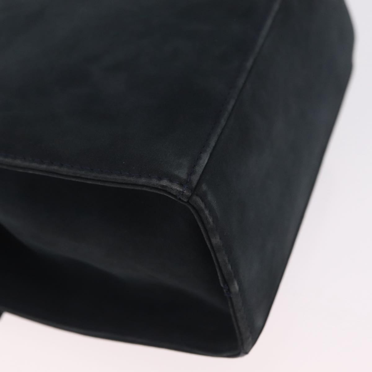 Salvatore Ferragamo Vala Suede, Navy, Suede, Shoulder Bag
