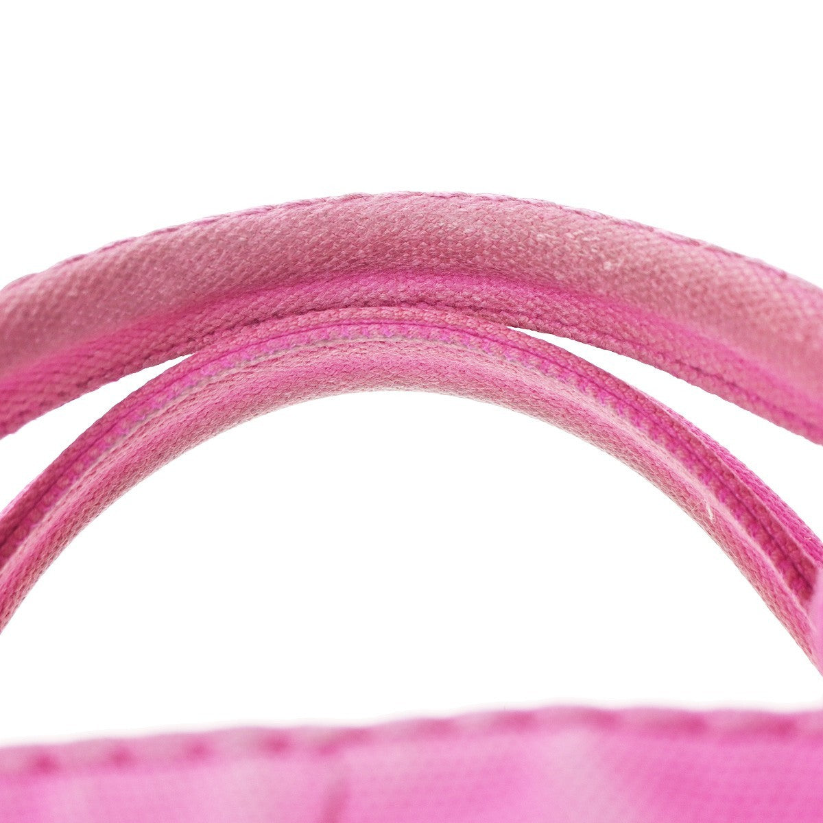 Prada Canapa Open Tote Canvas, Pink, Canvas, Tote Bag