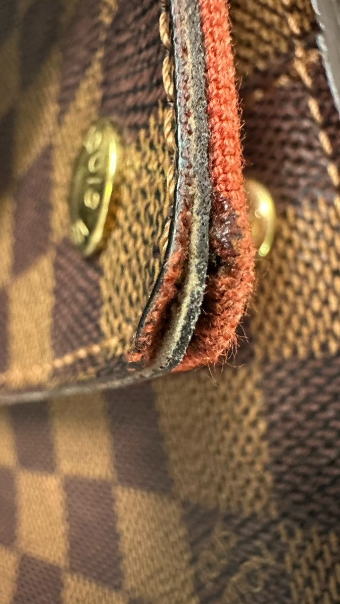 Louis Vuitton Portobello Messenger Damier, Brown, Canvas, Crossbody Bag