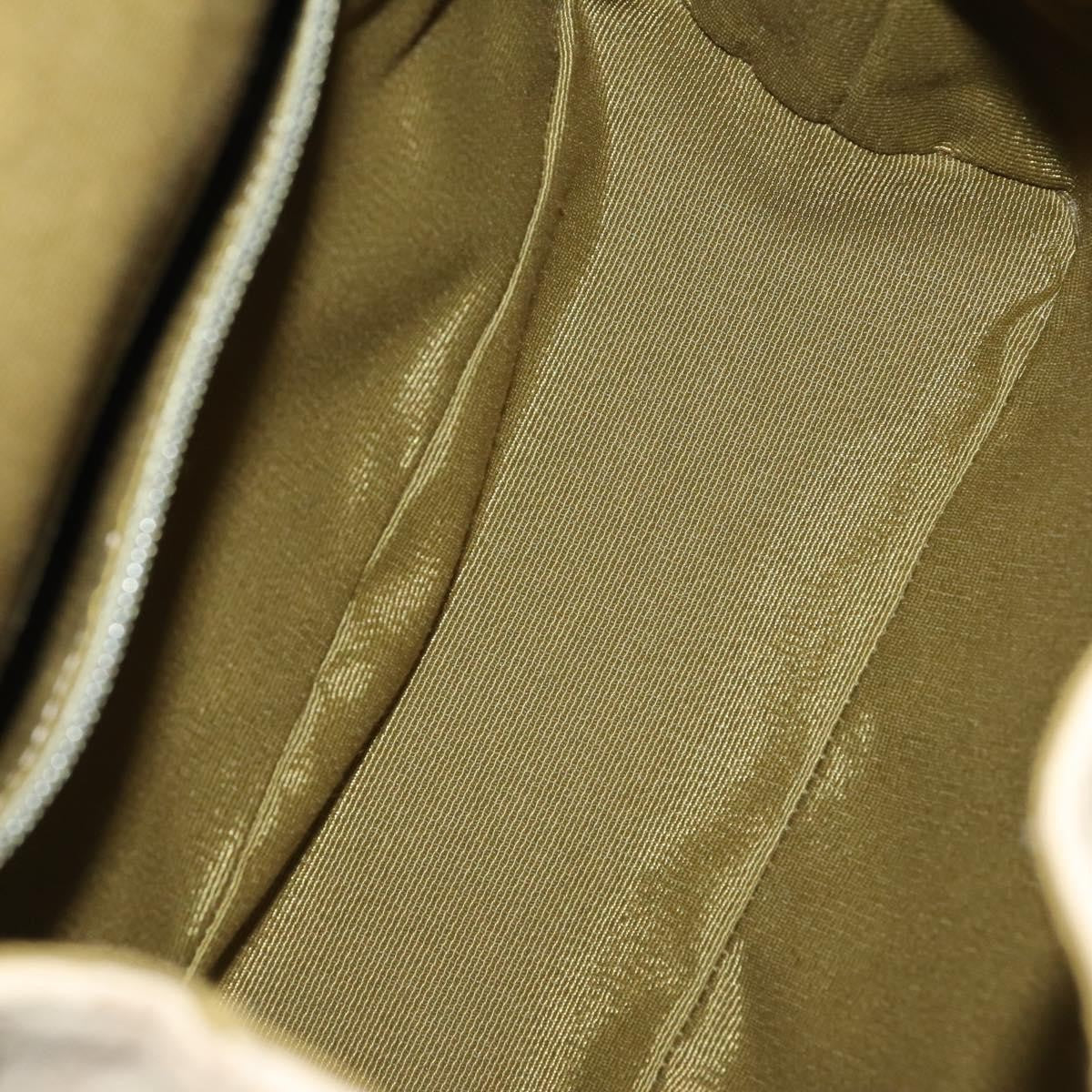 Salvatore Ferragamo Gancini Canvas, Beige, Canvas, Backpack