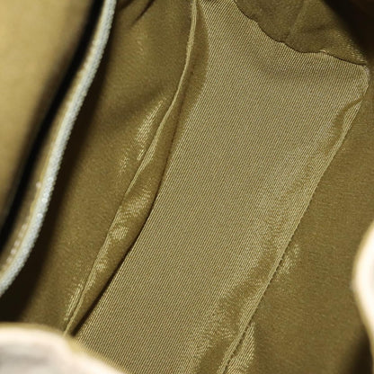 Salvatore Ferragamo Gancini Canvas, Beige, Canvas, Backpack